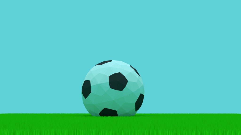 Low-Poly Soccer Ball preview image 1
